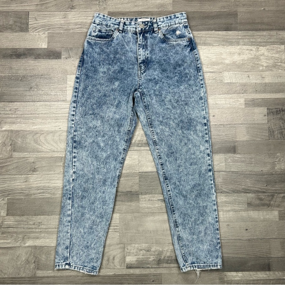 Refuge Denim Mom Acid Wash Denim Jeans 5